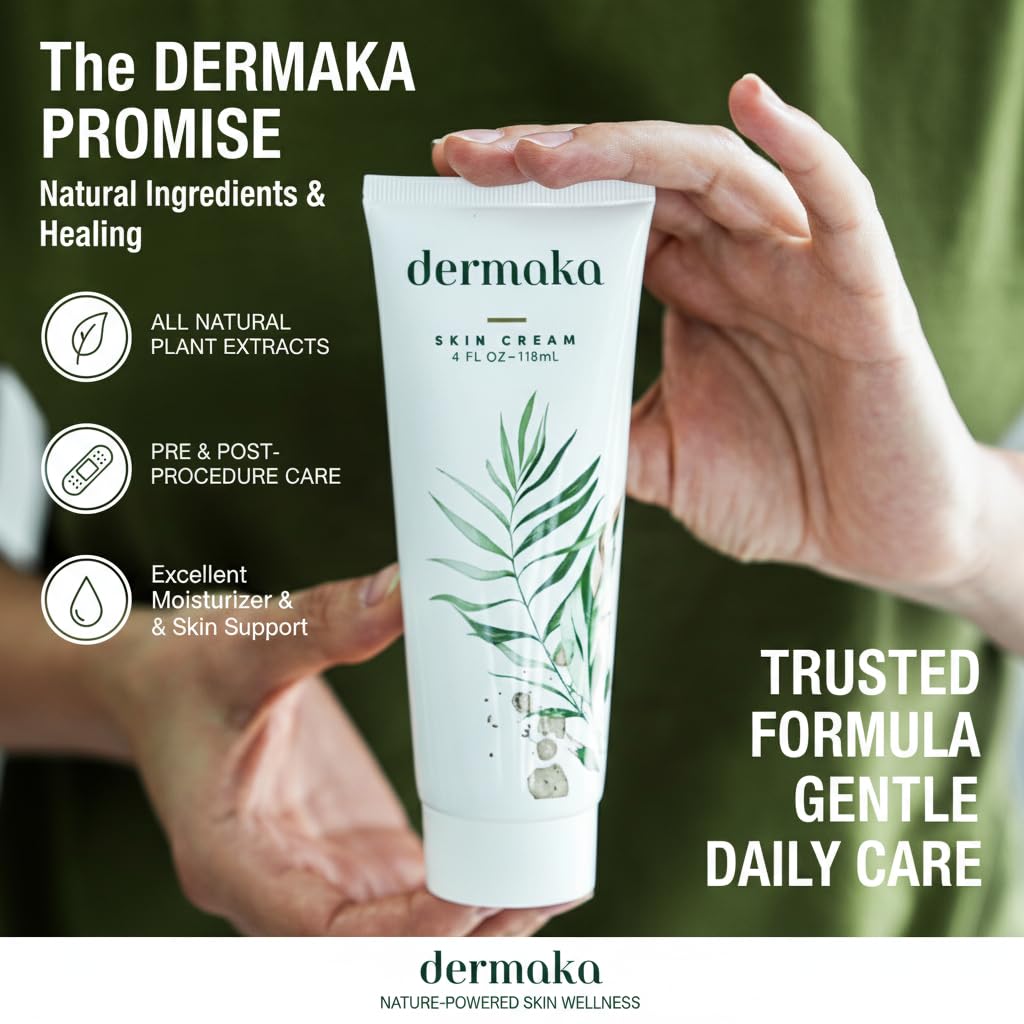 Dermaka All-Natural Arnica Cream 4 oz 2 Pack – Dermatologist Tested
