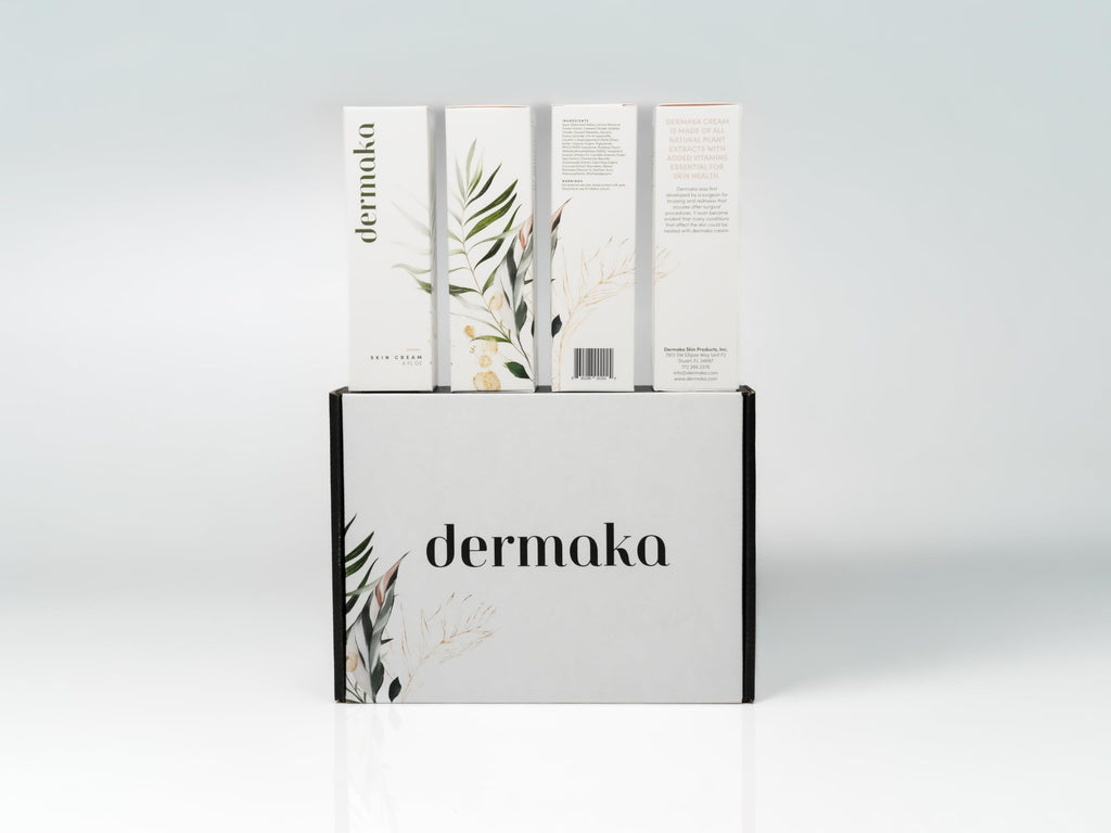 Dermaka Bruise Healing Cream 4 Pack – Arnica Montana Formula for Post-Procedure Care