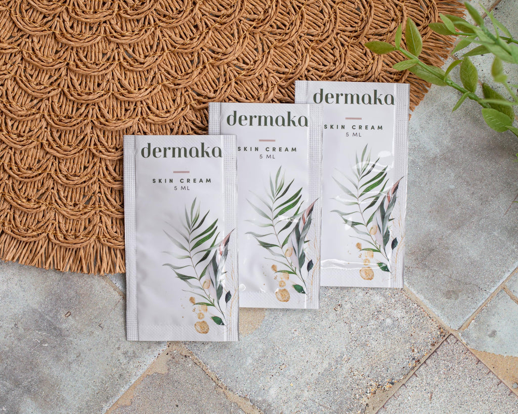 Dermaka Skin Repair Cream Packets (25 x 5ml) – Non-Greasy Hydration with Arnica Montana & Vitamins A & E