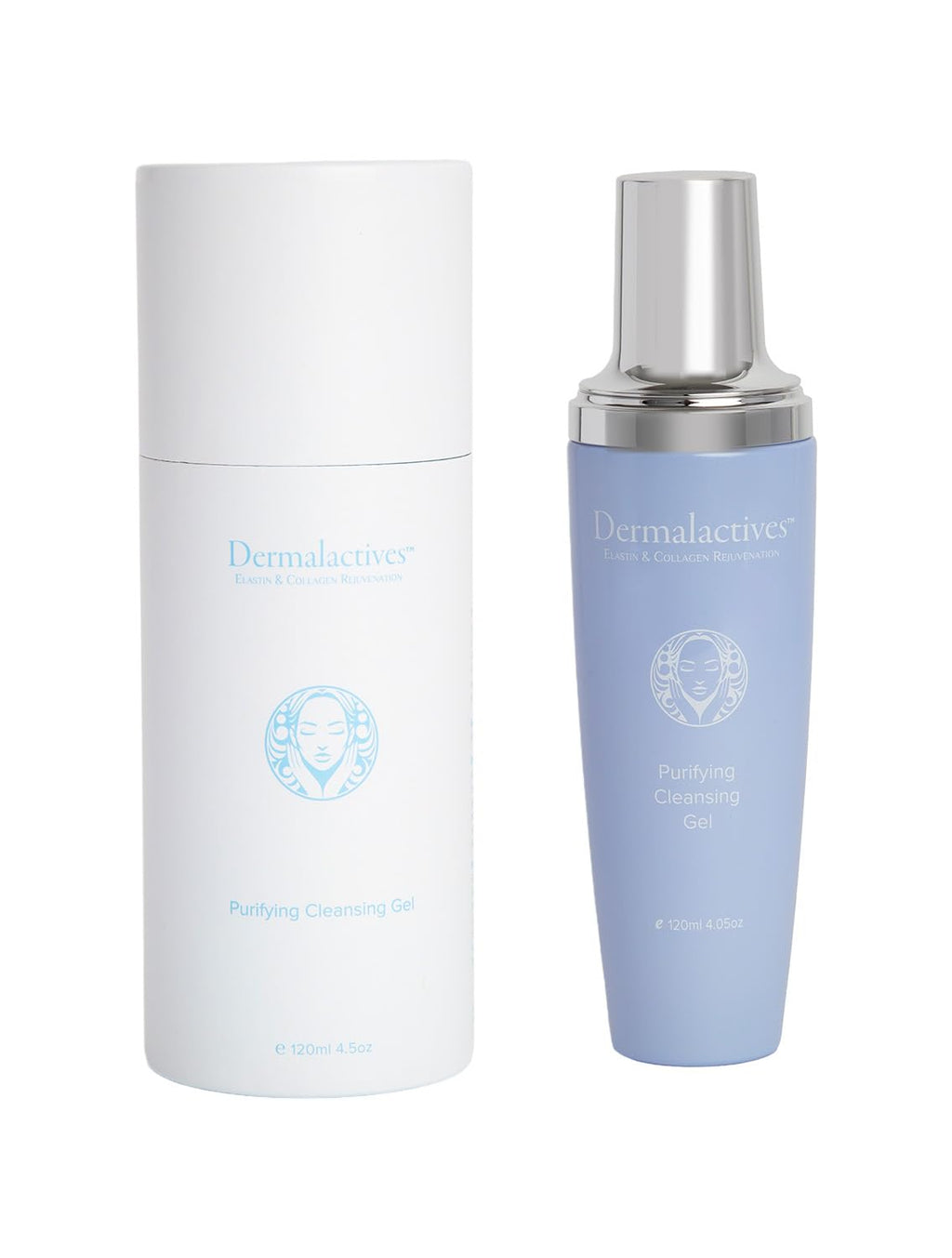 Dermalactives Purifying Cleansing Gel – Lift Makeup, Remove Oil Debris, Purify Skin