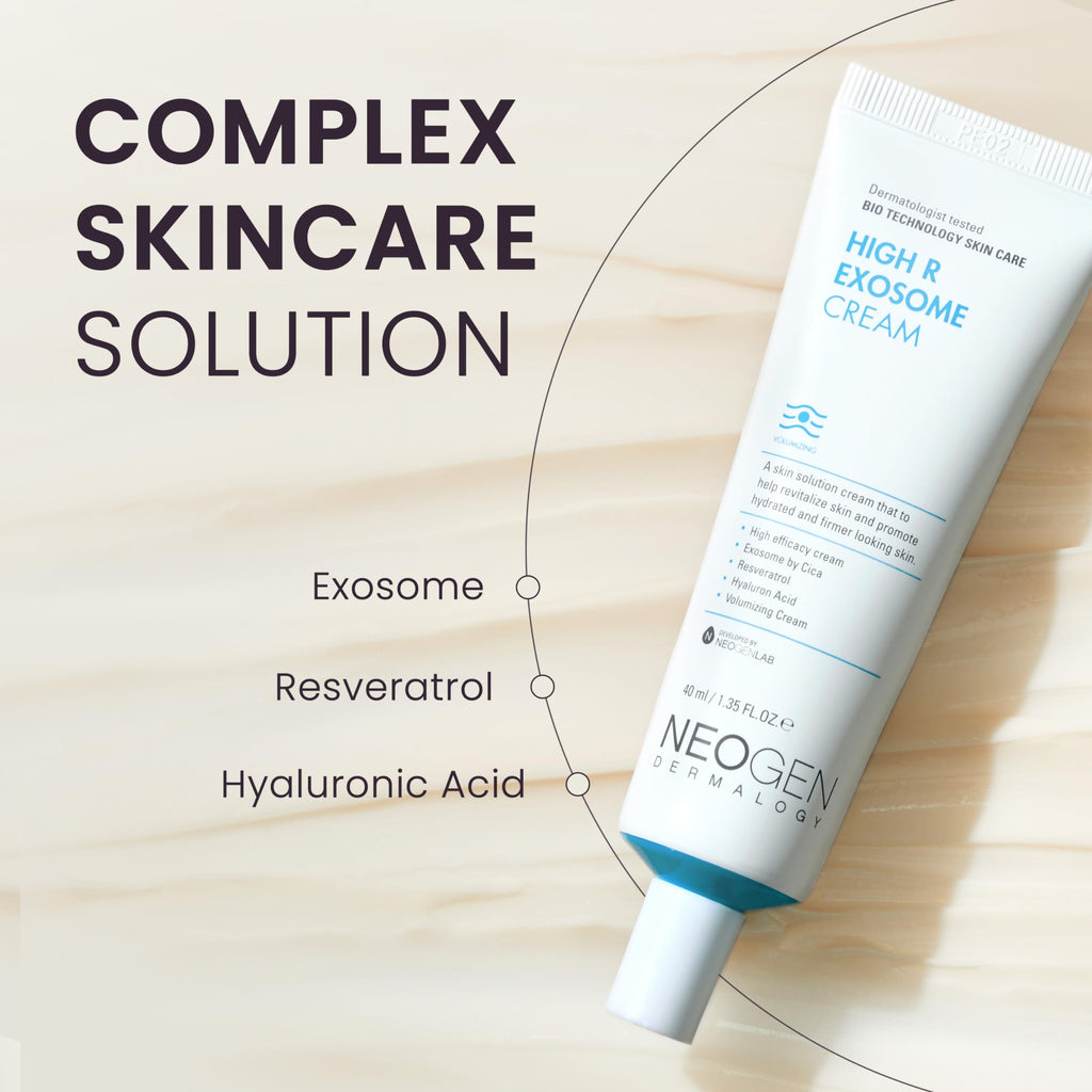 NEOGEN by DERMALOGY High R Exosome Cream – Hydrating Hyaluronic Acid, Peptides & Resveratrol