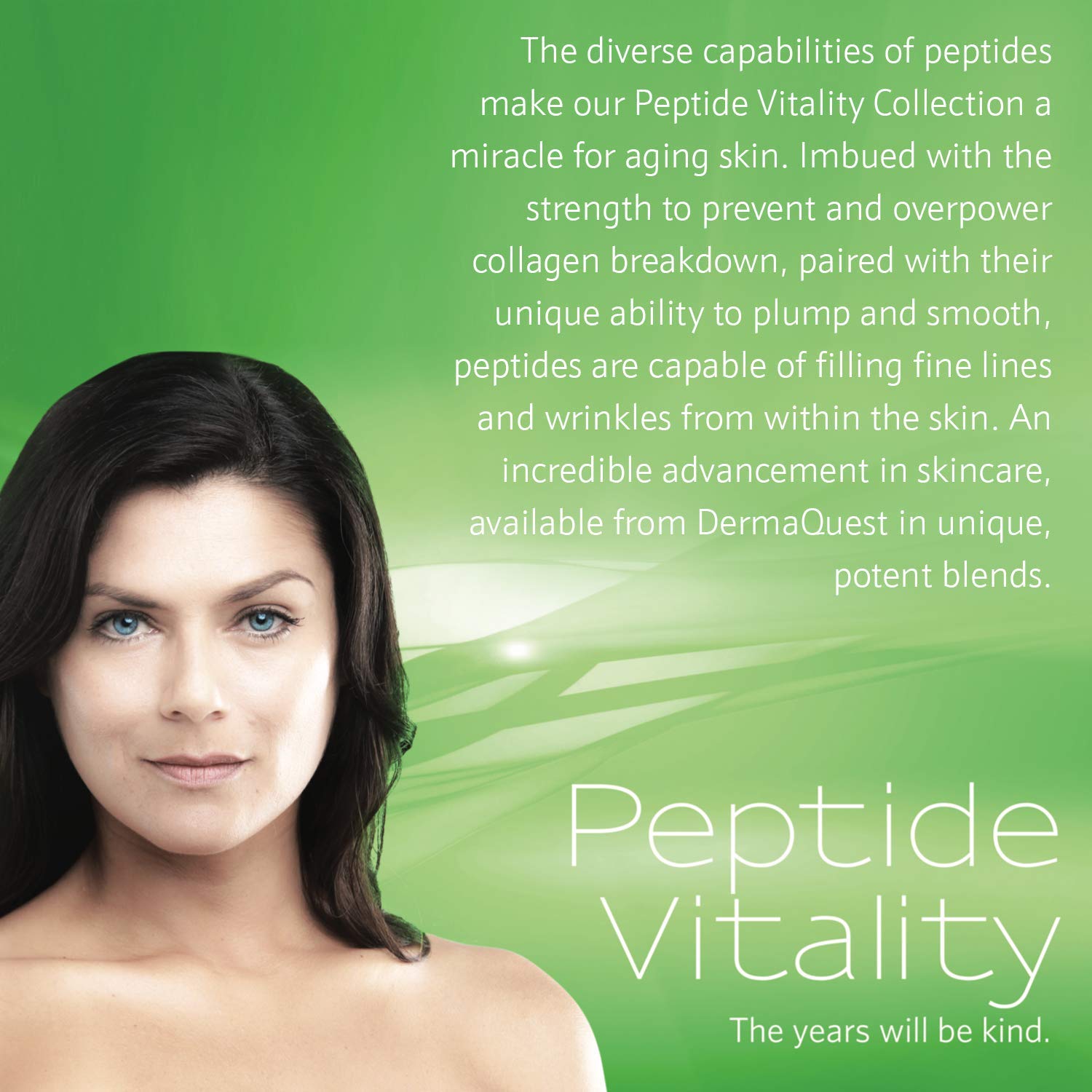 DermaQuest Peptide Vitality Nourishing Peptide Cream – Anti-Aging Hydration for Normal to Dry Skin (2oz)