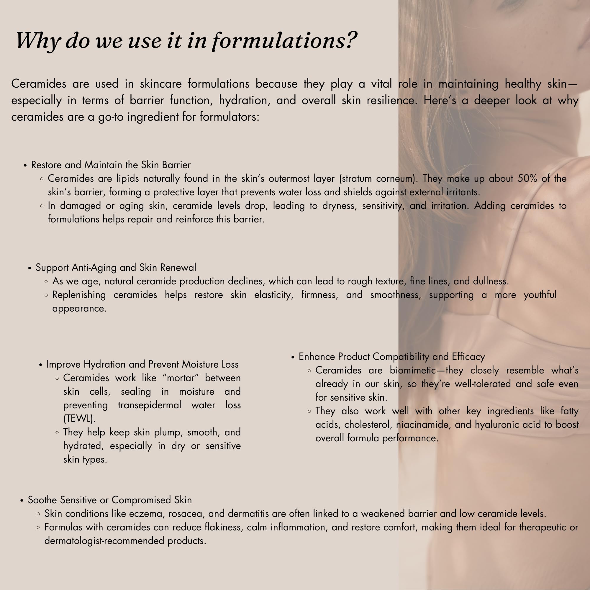 Dermaskin Labs Ceramide 3 Powder – Cosmetic Grade Ceramides for Skin and Hair Formulations