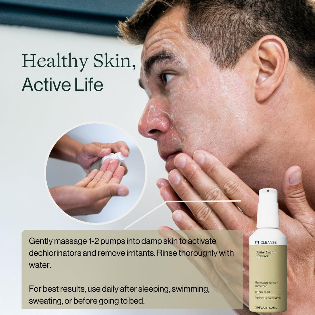 Dermasport SPF 50 Sunscreen & Gentle Cleanser for Athletes