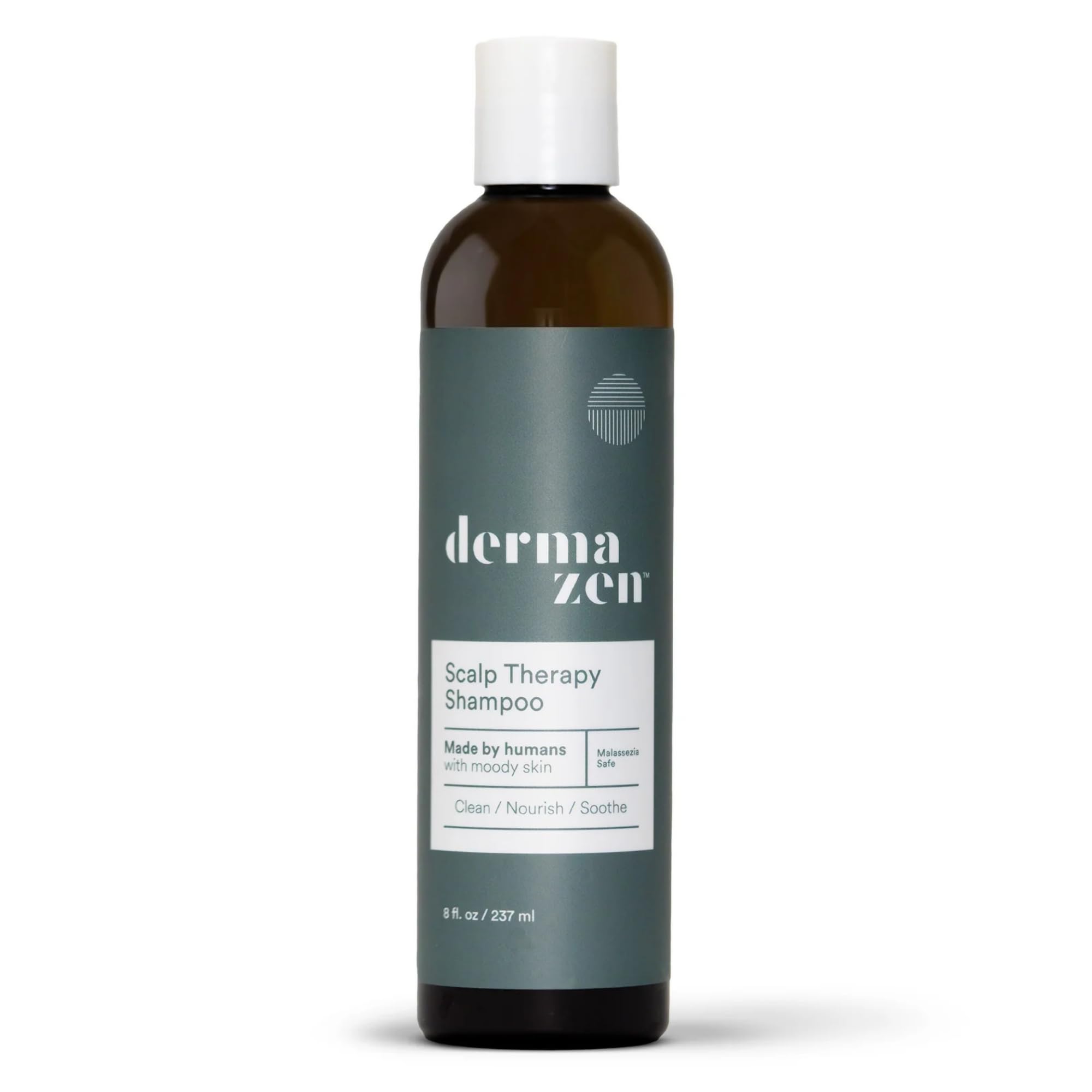 Dermazen Cleansing Scalp Therapy Shampoo — Oil-Free Formula to Reduce Flakes, Soothe Itching, and Nourish Scalp