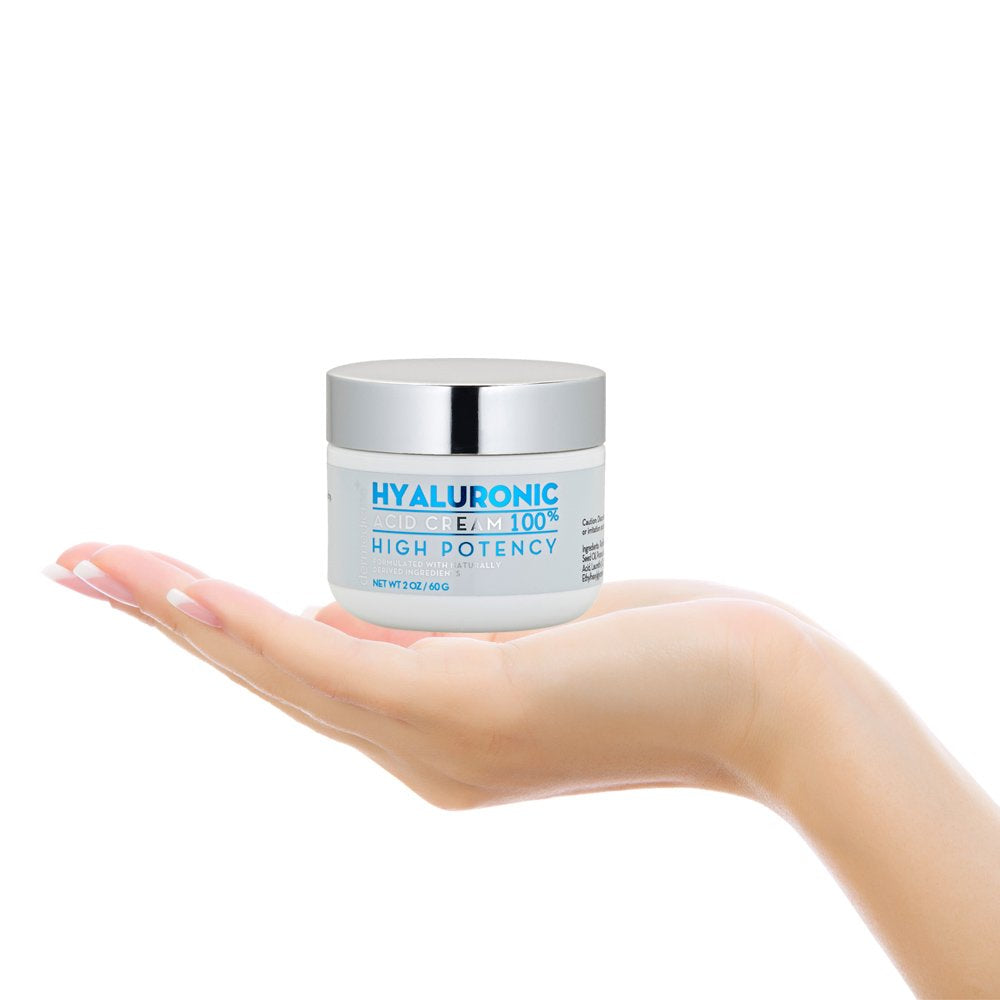 Dermedicine 100% Hyaluronic Acid Cream with Jojoba & Apricot Oil — Professional Hydration for Plump, Even Skin
