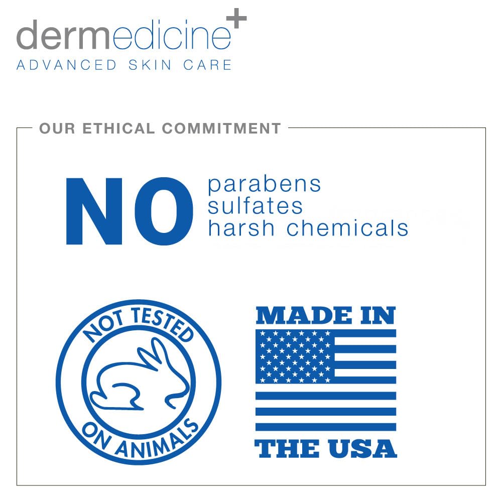 Dermedicine Retinol Cream for Face & Eye | 3% Blend with Jojoba Oil, Apricot Oil, Hyaluronic Acid & Squalane