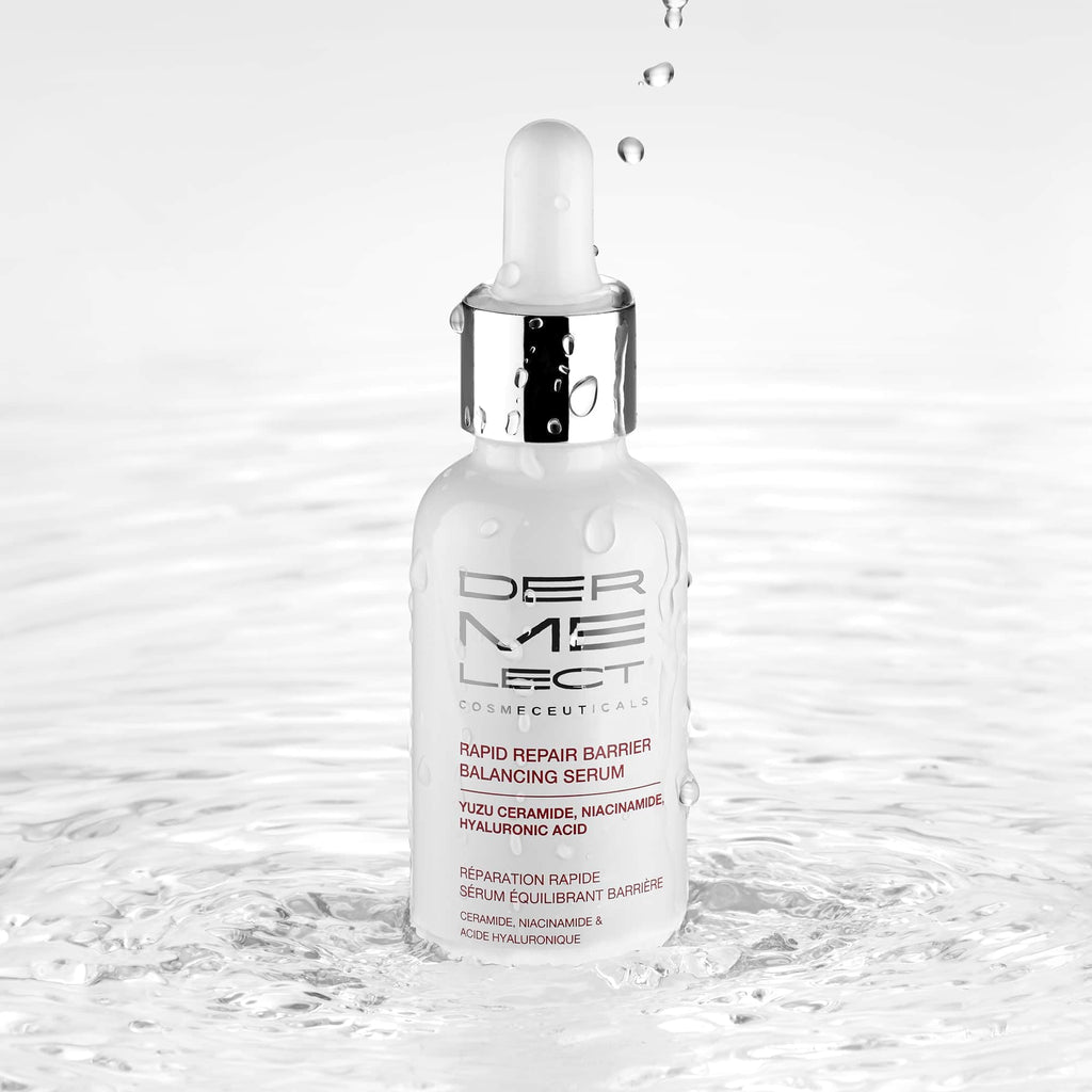 Dermelect Rapid Repair Barrier Balancing Serum – Niacinamide + Hyaluronic Acid, 1.0 oz