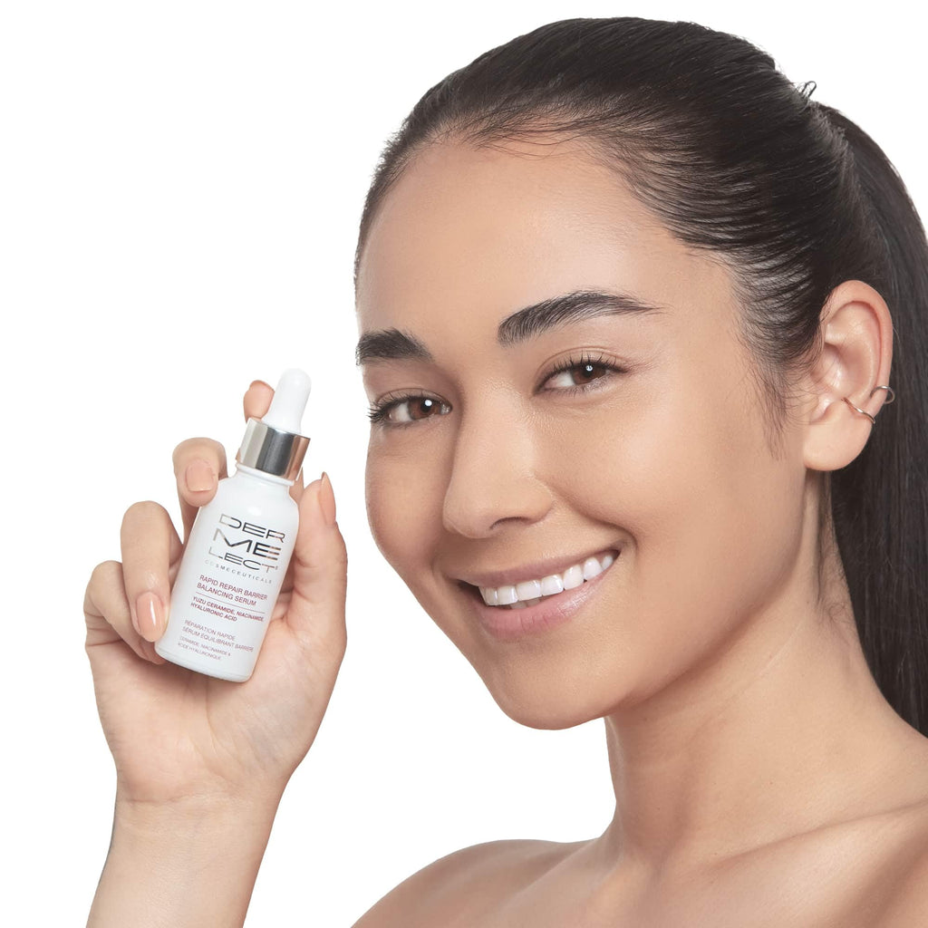 Dermelect Rapid Repair Barrier Balancing Serum – Niacinamide + Hyaluronic Acid, 1.0 oz