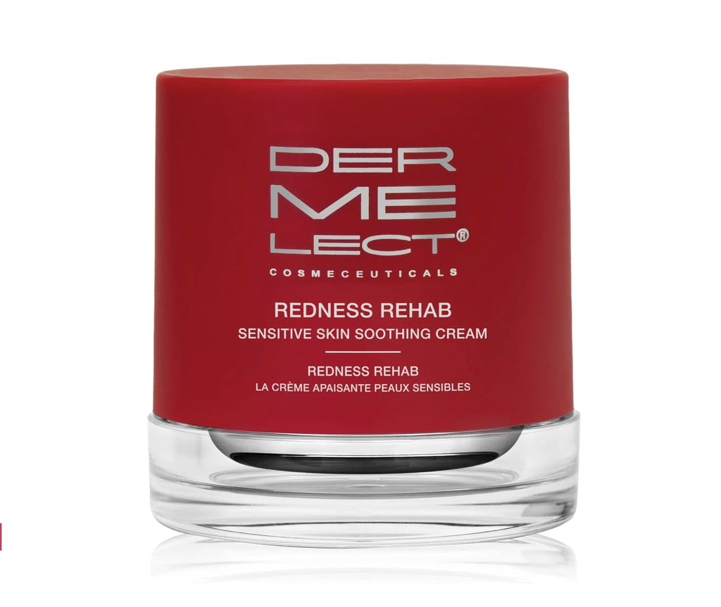Dermelect Redness Rehab – Sensitive Skin Soothing Cream with Jojoba, Shea & Allantoin (Gluten-Free, 1.7 oz)