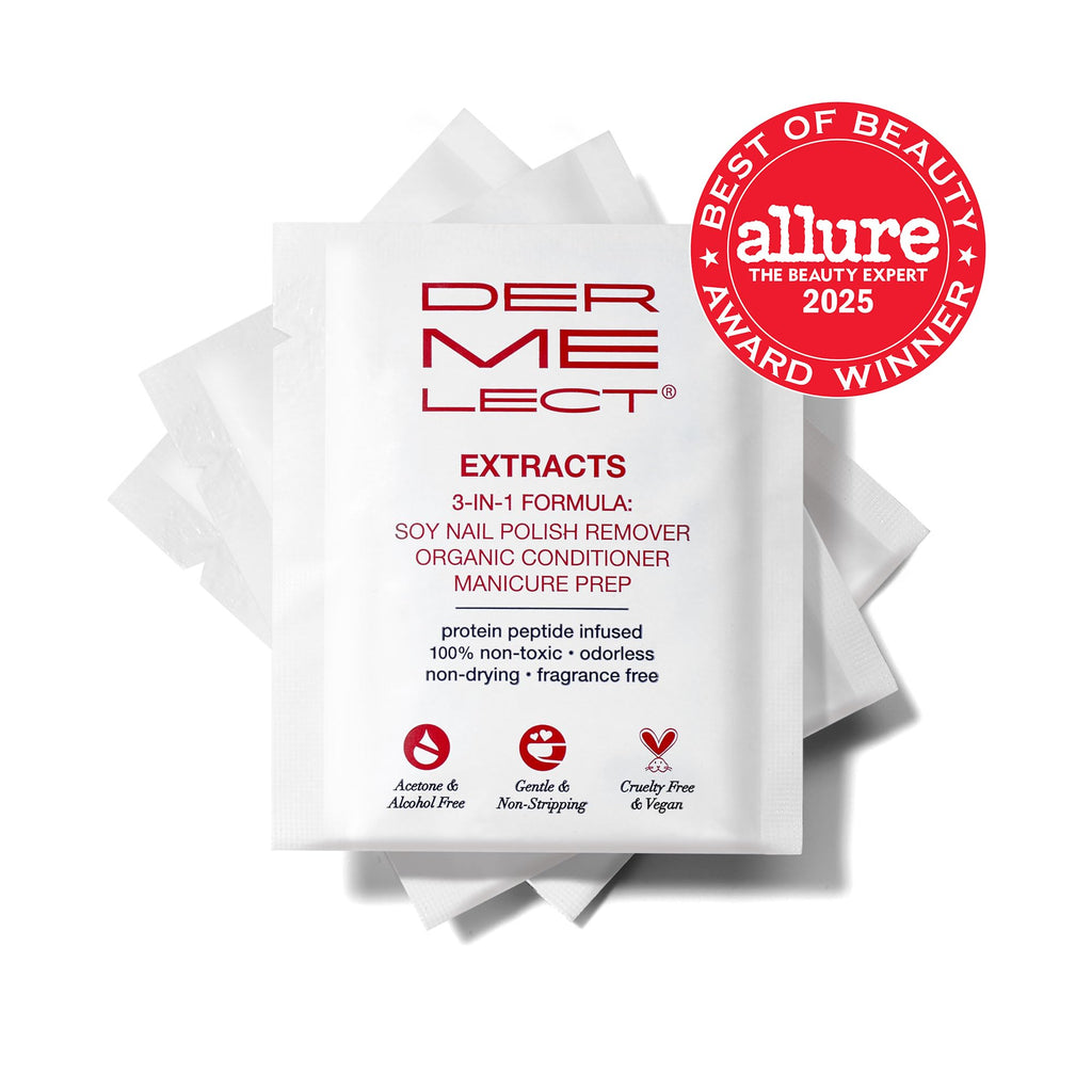 Dermelect Clean & Care Nail Renewal Kit – 3‑Step Nail Care for Strength, Brightness & Repair