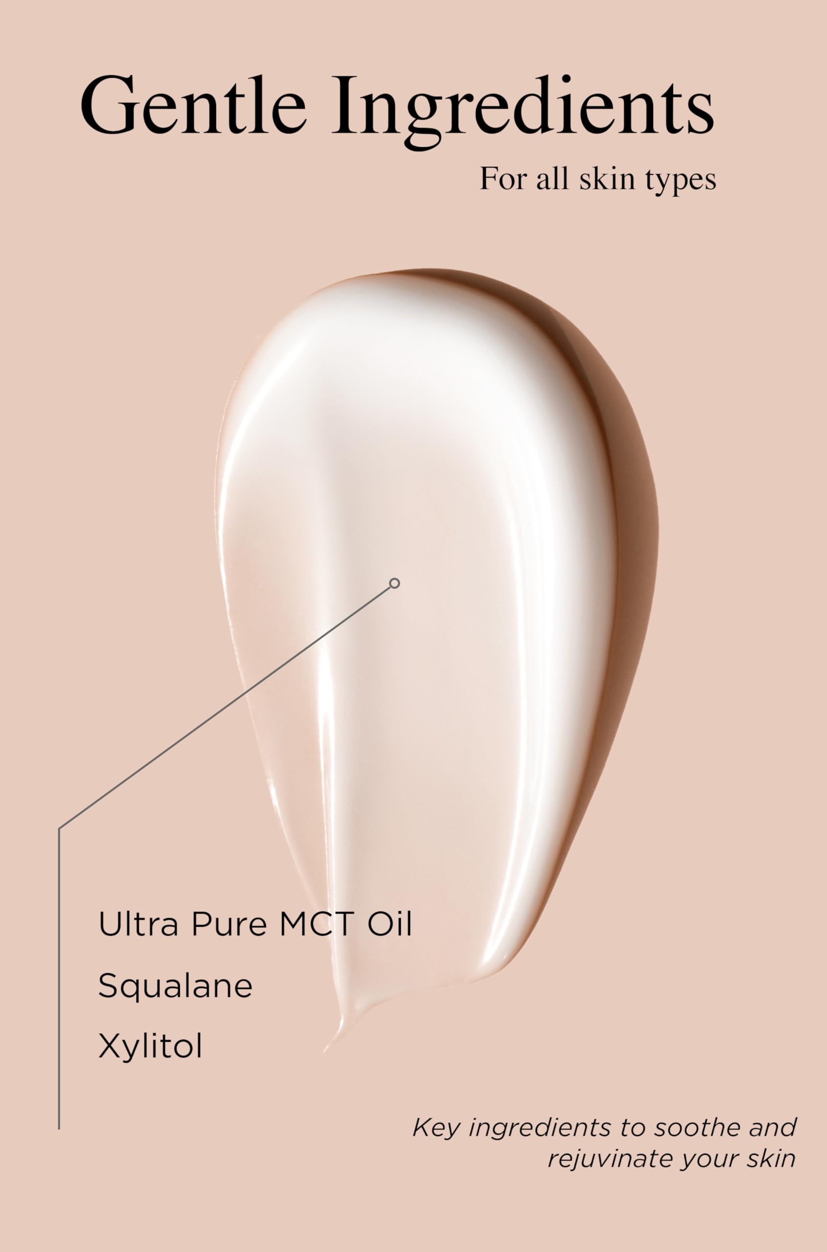 Dermgentle Seborrheic Dermatitis Face Cream — Sensitive Skin, MCT Oil & Squalane, No Steroids