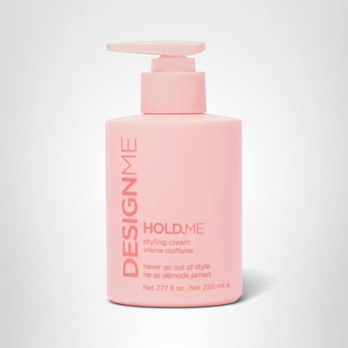 Design.Me HOLD.ME Styling Cream | Hydrating Hair Smoothing for Blowouts & Sleek Looks
