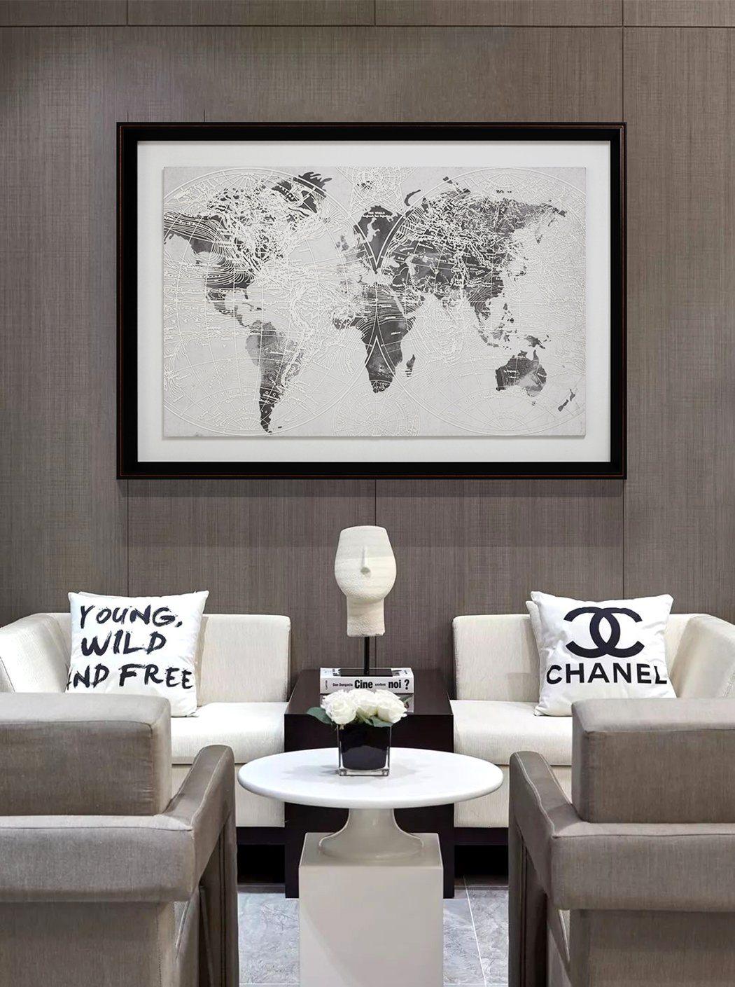 Destination Framed Wall Art Print 70*100cm