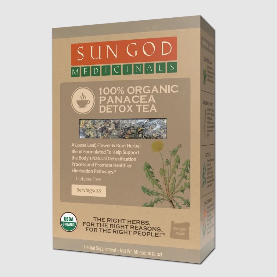 ORGANIC DETOX Herbal Tea with 10 FREE Tea Bags