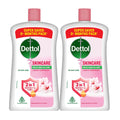 Dettol Skincare Liquid Handwash | 875ml x 2 | Germ Protection & Plant-Derived Cleaners