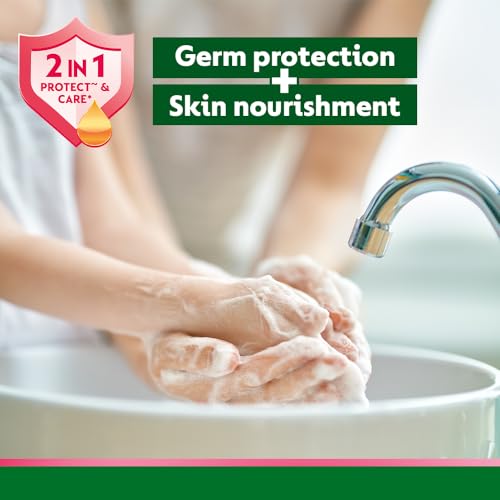 Dettol Skincare Liquid Handwash | 875ml x 2 | Germ Protection & Plant-Derived Cleaners