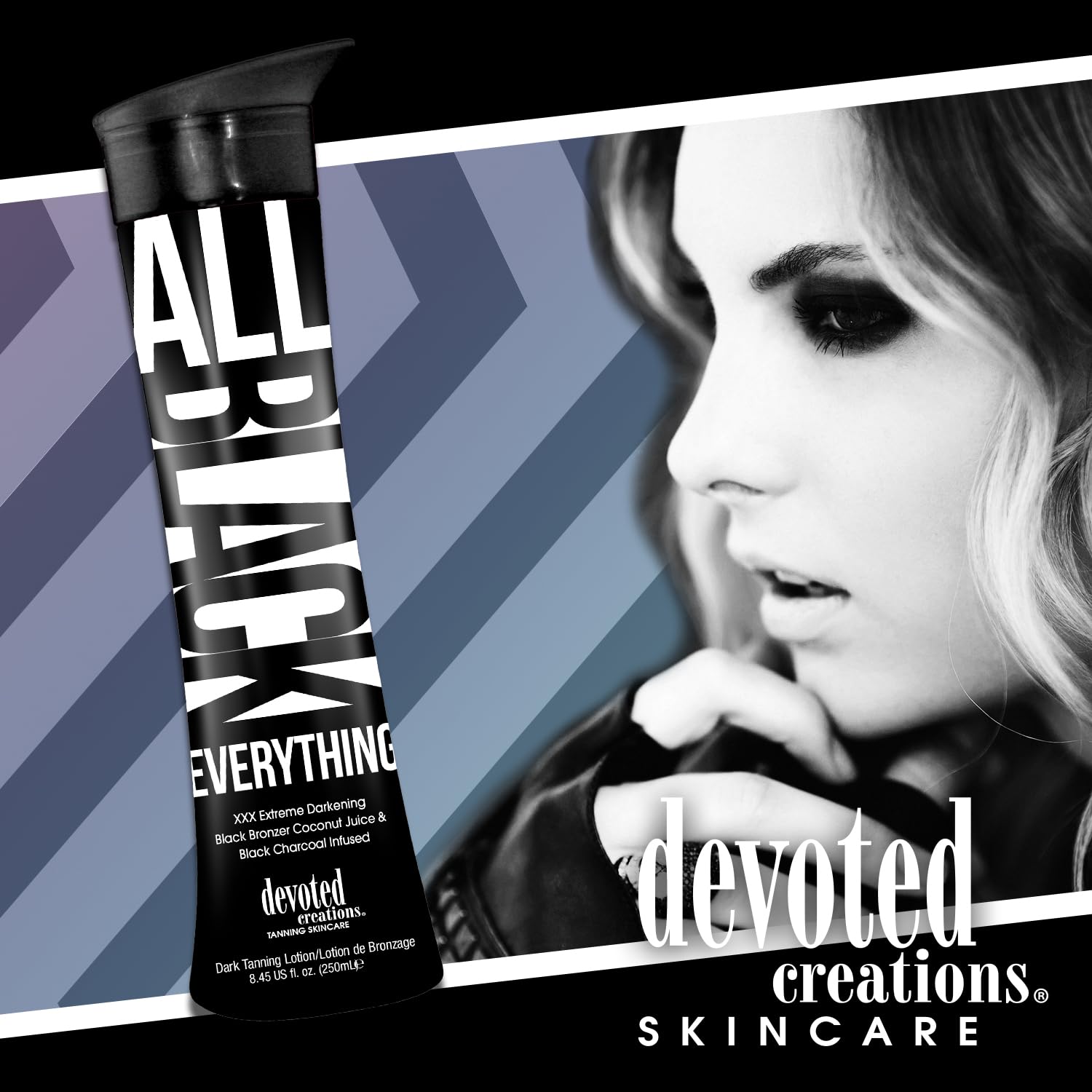 Devoted Creations All Black Everything – Extreme Dark Bronzer Tanning Lotion