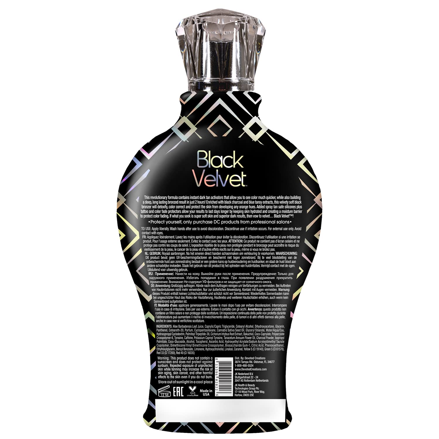 Devoted Creations Black Velvet Anti-Orange Mattifying Black Bronzer – 12.25 oz