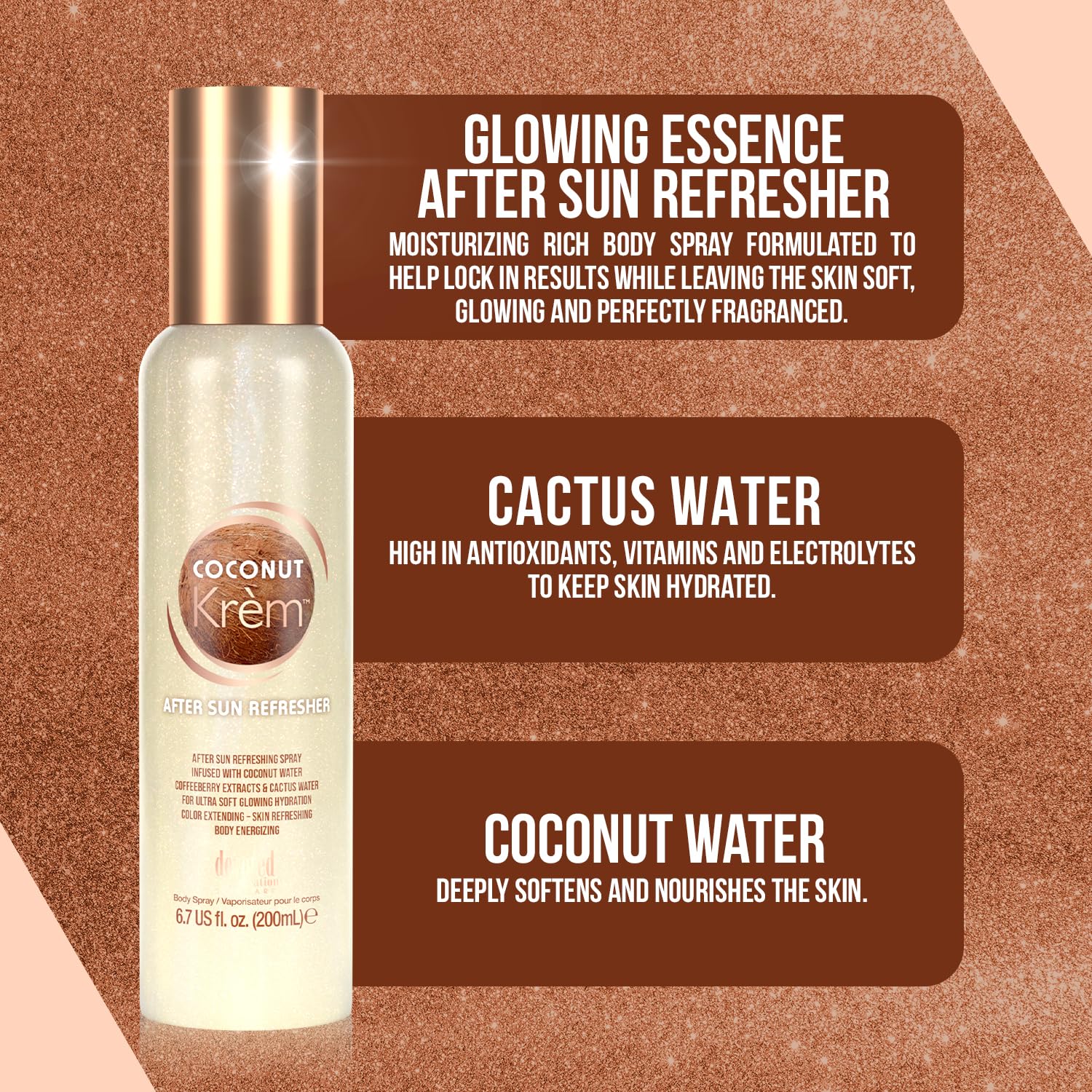 Devoted Creations Coconut Krèm After Sun Refresher – Soft Hydration & Color Extension