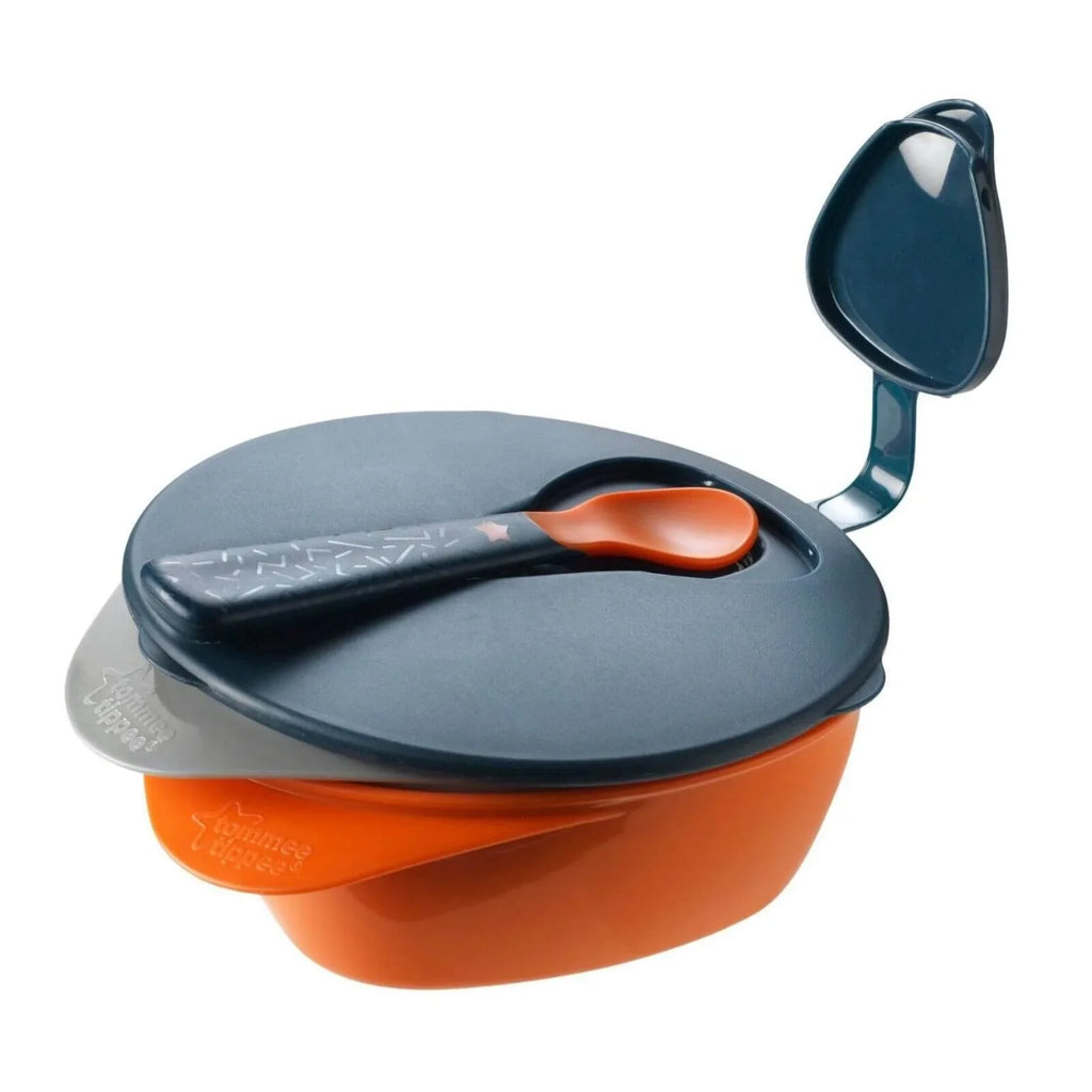 Tommee Tippee 2 Feeding Bowls with Spoon and Lid