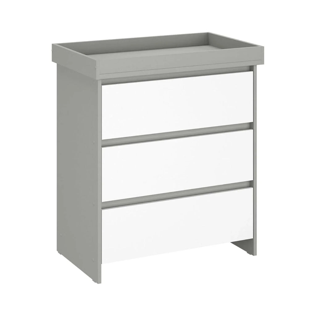 Shefa Kids 880 Baby Changing Unit - Grey/White