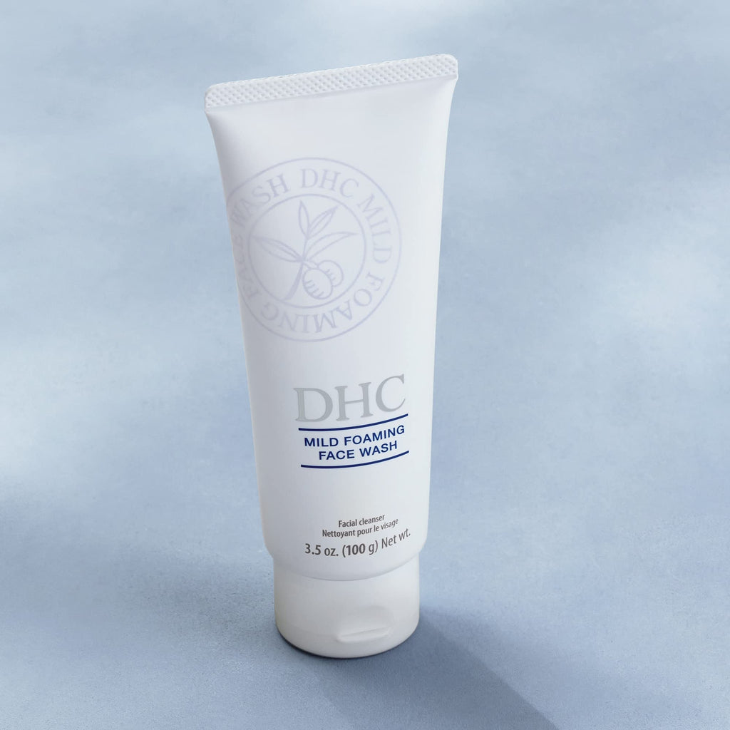 DHC Mild Foaming Face Wash, 3.5 oz | Gentle Hydrating Cleanser