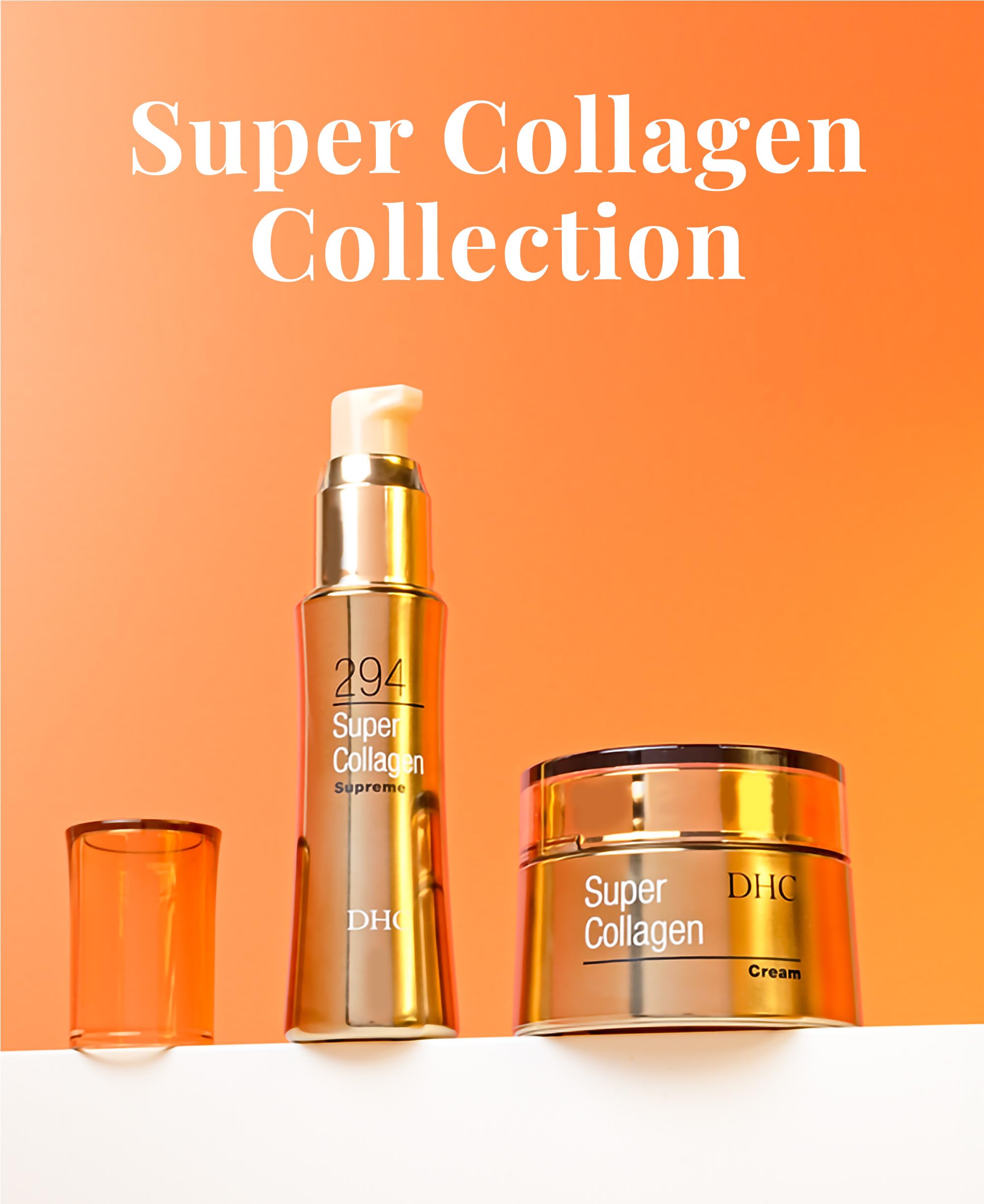 DHC Super Collagen Cream – Fragrance-Free Moisturizer for All Skin Types | Brightening & Hydration 1.7 oz