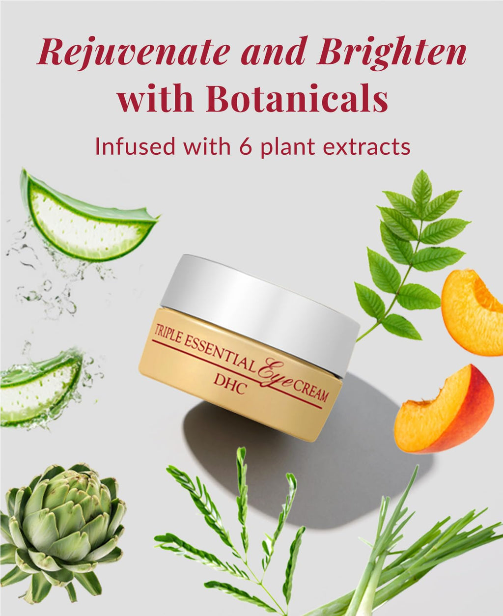 DHC Triple Essential Eye Cream – Hydrating, Firming & Brightening (1 oz)