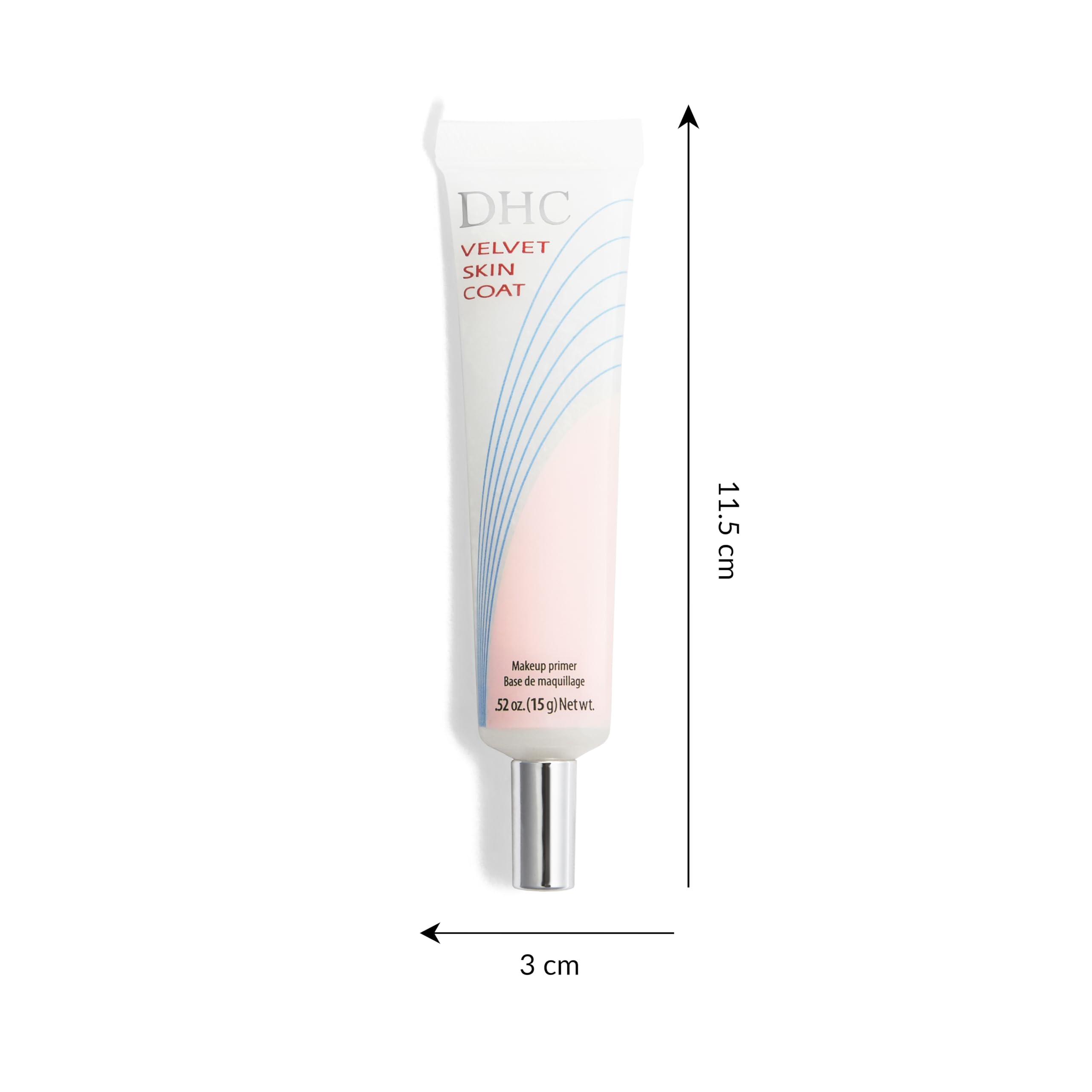 DHC Velvet Skin Coat Primer – Matte Finish, Clear Gel | Full Size + Travel Size