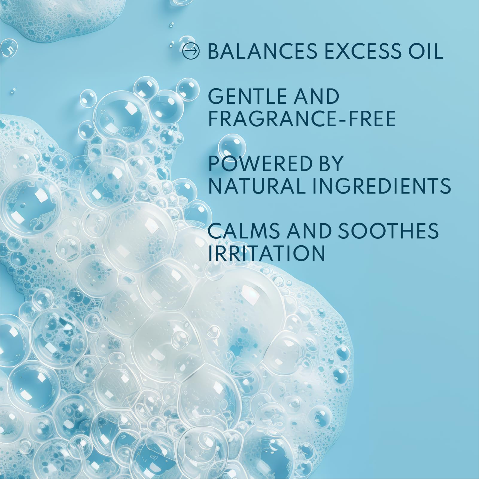 DHEMS Cleansing Gel: Daily Face Wash & Makeup Remover for Oily & Combination Skin
