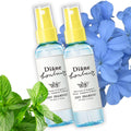 Diane Bonheur Natural Wet Dry Shampoo – Rosemary & Rose Water, Blue Jasmine & Mint; 4.06 oz (2EA)