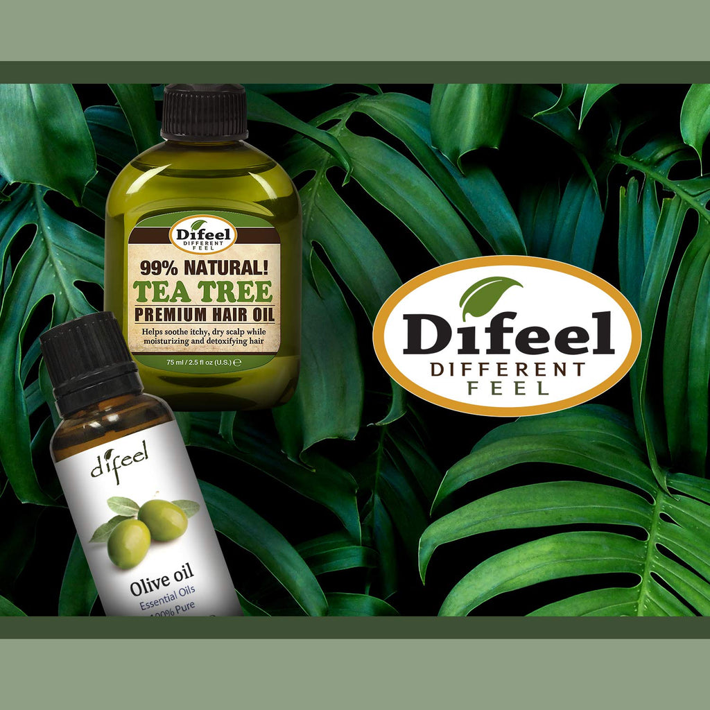 Difeel Premium Natural Hair Oil Collection – 12-Piece Essential Oil Set