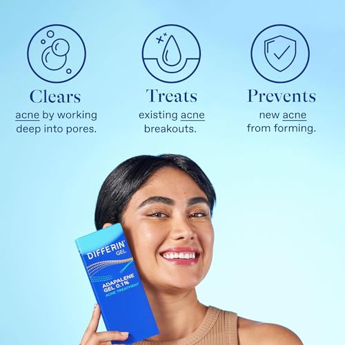 Differin Acne Treatment Gel 0.1% Adapalene – 15g Tube