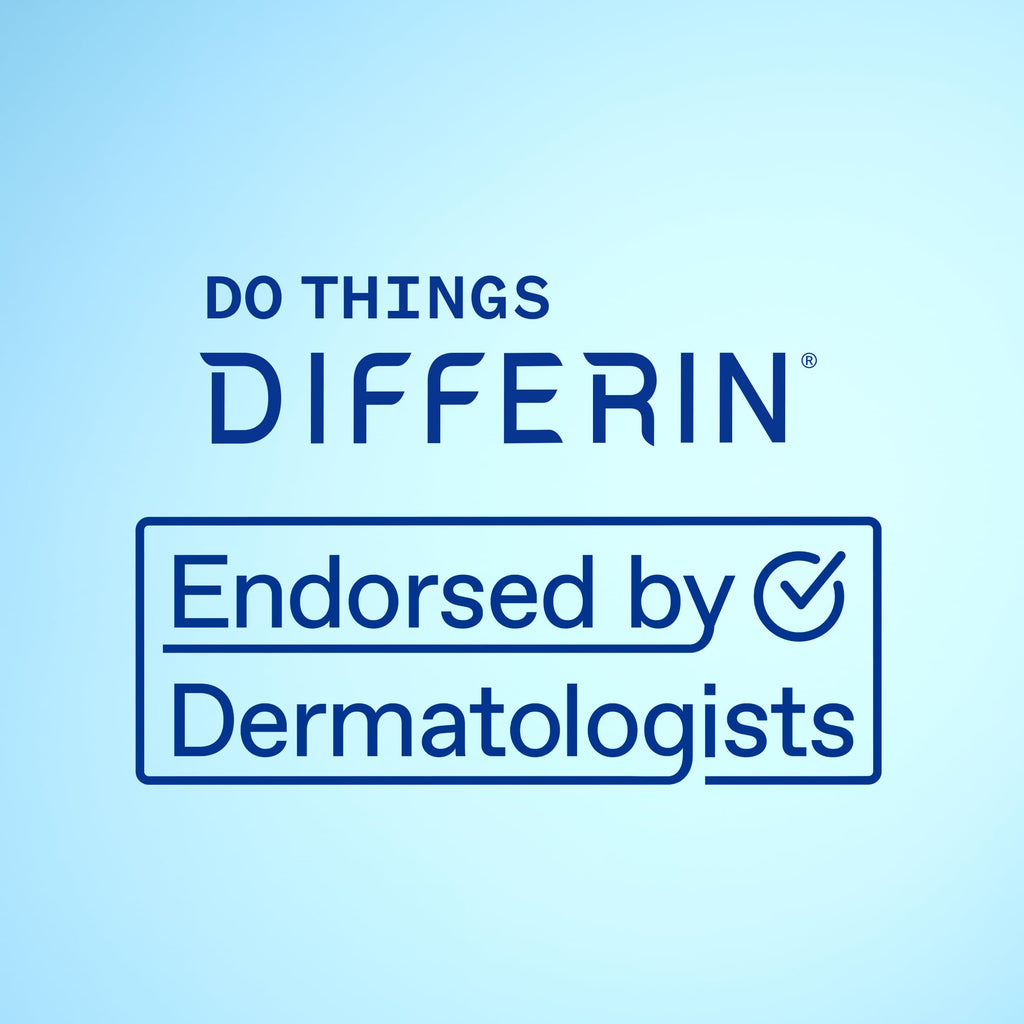 Differin Acne Treatment Gel 0.1% Adapalene – 30 Day Supply, 15g Pump (Packaging May Vary)