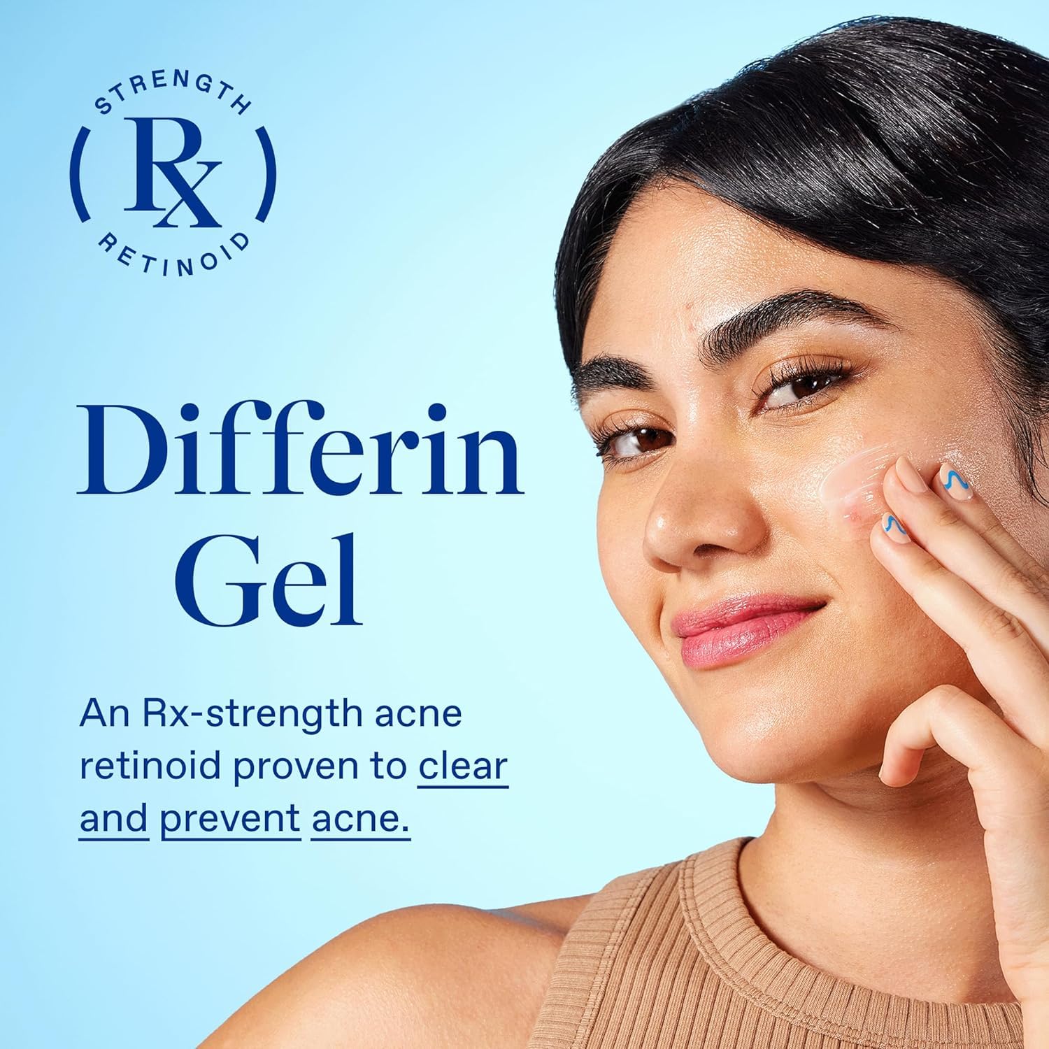 Differin Acne Treatment Gel 0.1% Adapalene – 15g Tube