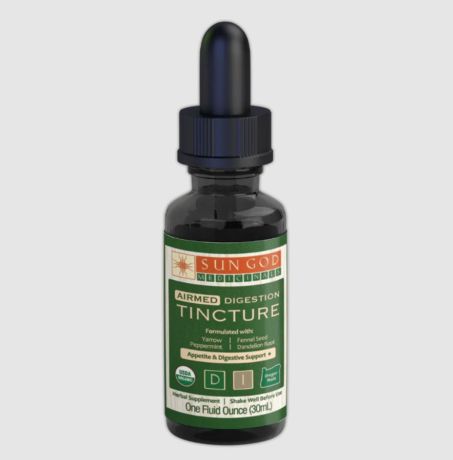 ORGANIC DIGESTION Herbal Tincture - Support your Natural Digestive Efficiency
