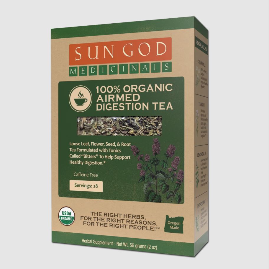 ORGANIC DIGESTION Herbal Tea with 10 FREE Tea Bags
