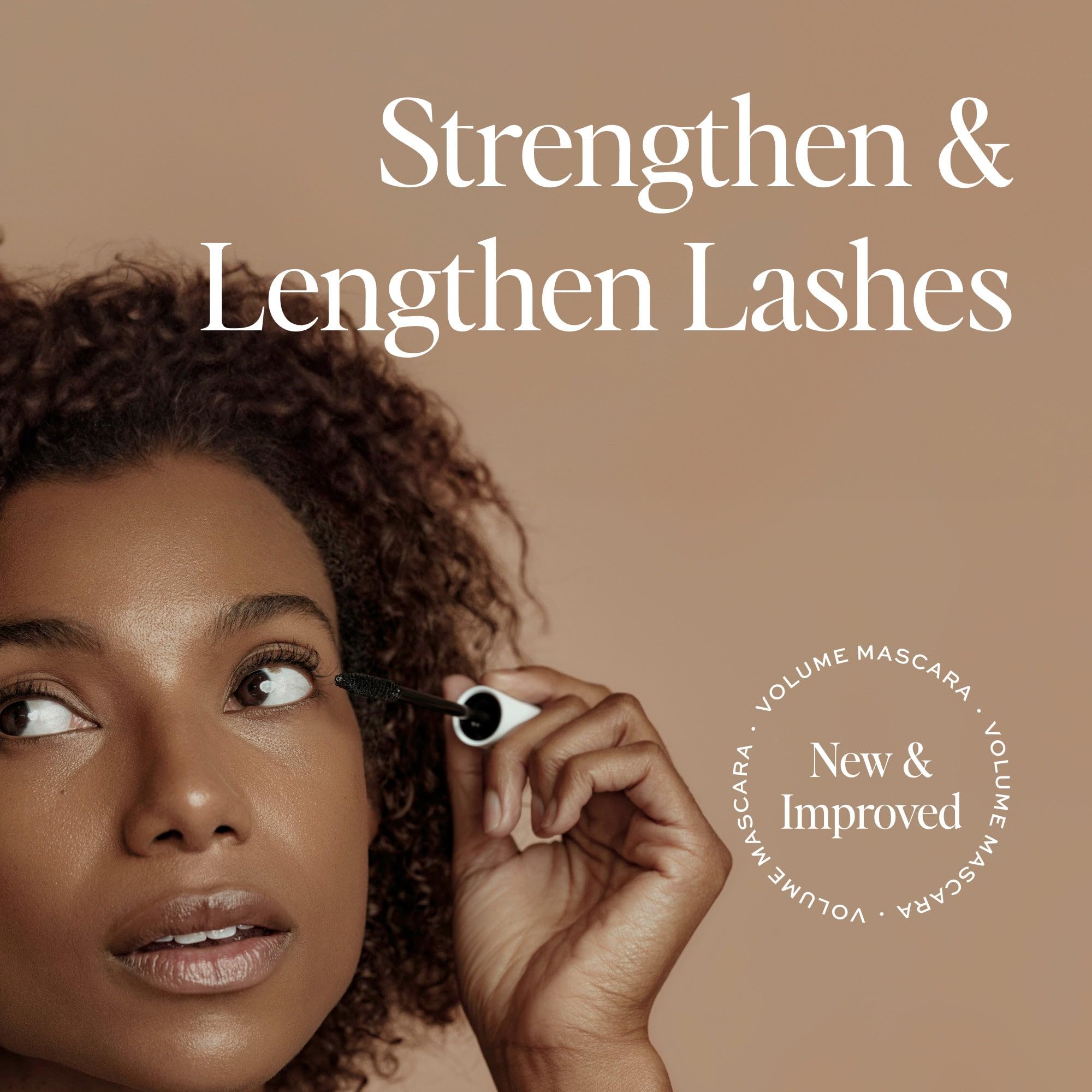 DIME Beauty Volume Mascara – Smudge-Proof Tubing Mascara for Fuller, Thicker Lashes, Black 0.28 oz / 8 g