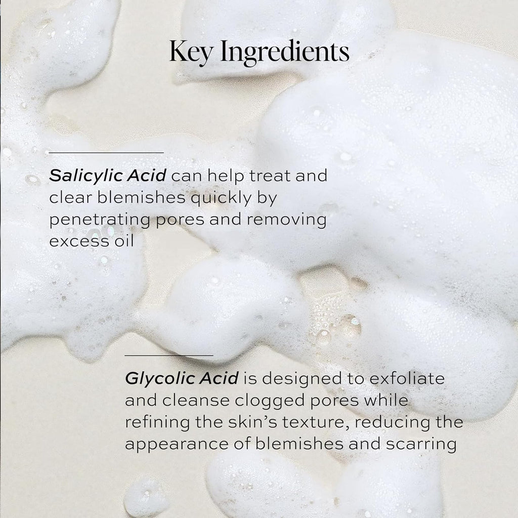 DIME Beauty Creamy Foam Cleanser | Foaming Face Wash for Oily Skin – 4 oz / 120 ml
