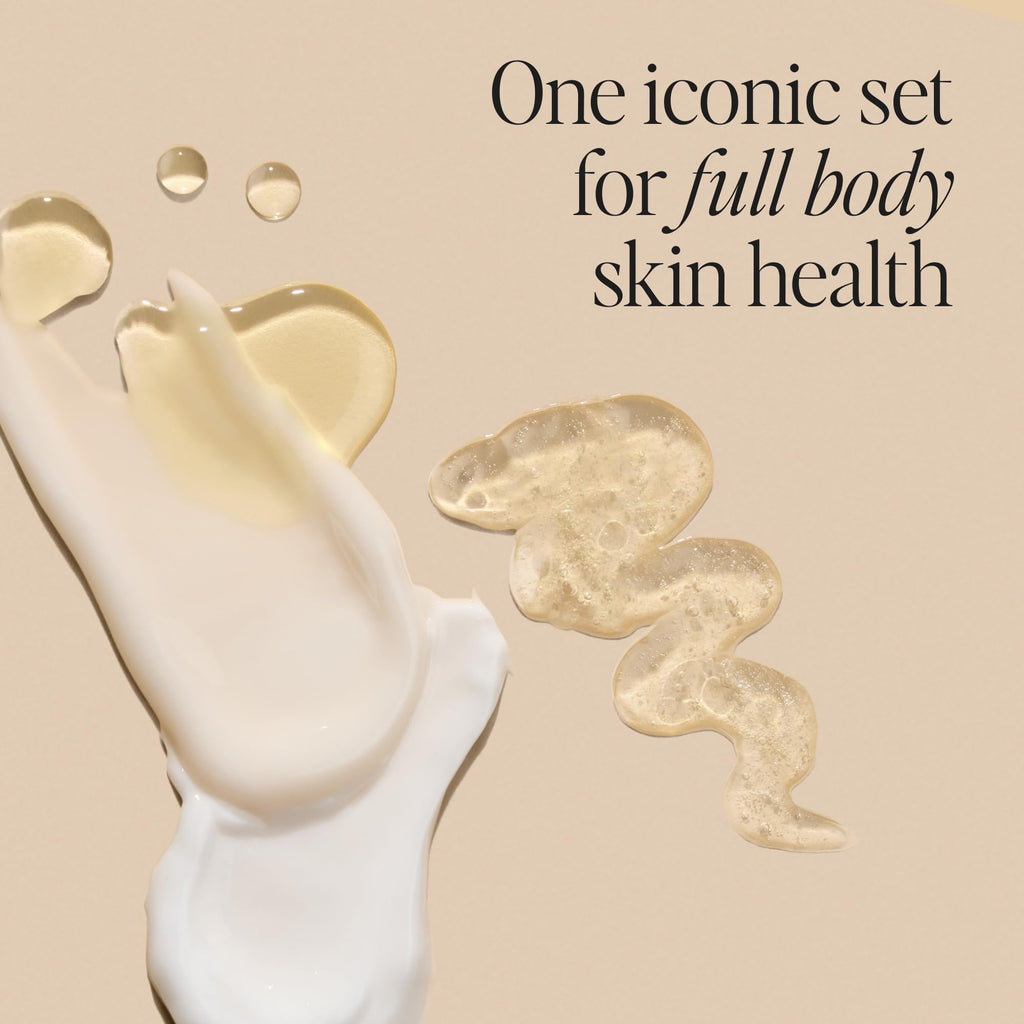 DIME Beauty Icons Collection Travel Size Skincare Discovery Set – 7 Summers Perfume, Eyelash Boost Serum, Luminosity Eye, Glaze Body Oil