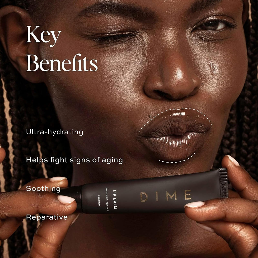 DIME Beauty Lip Balm – Hydrating Lip Care, Vegan & Cruelty-Free, 0.5 oz / 15 ml