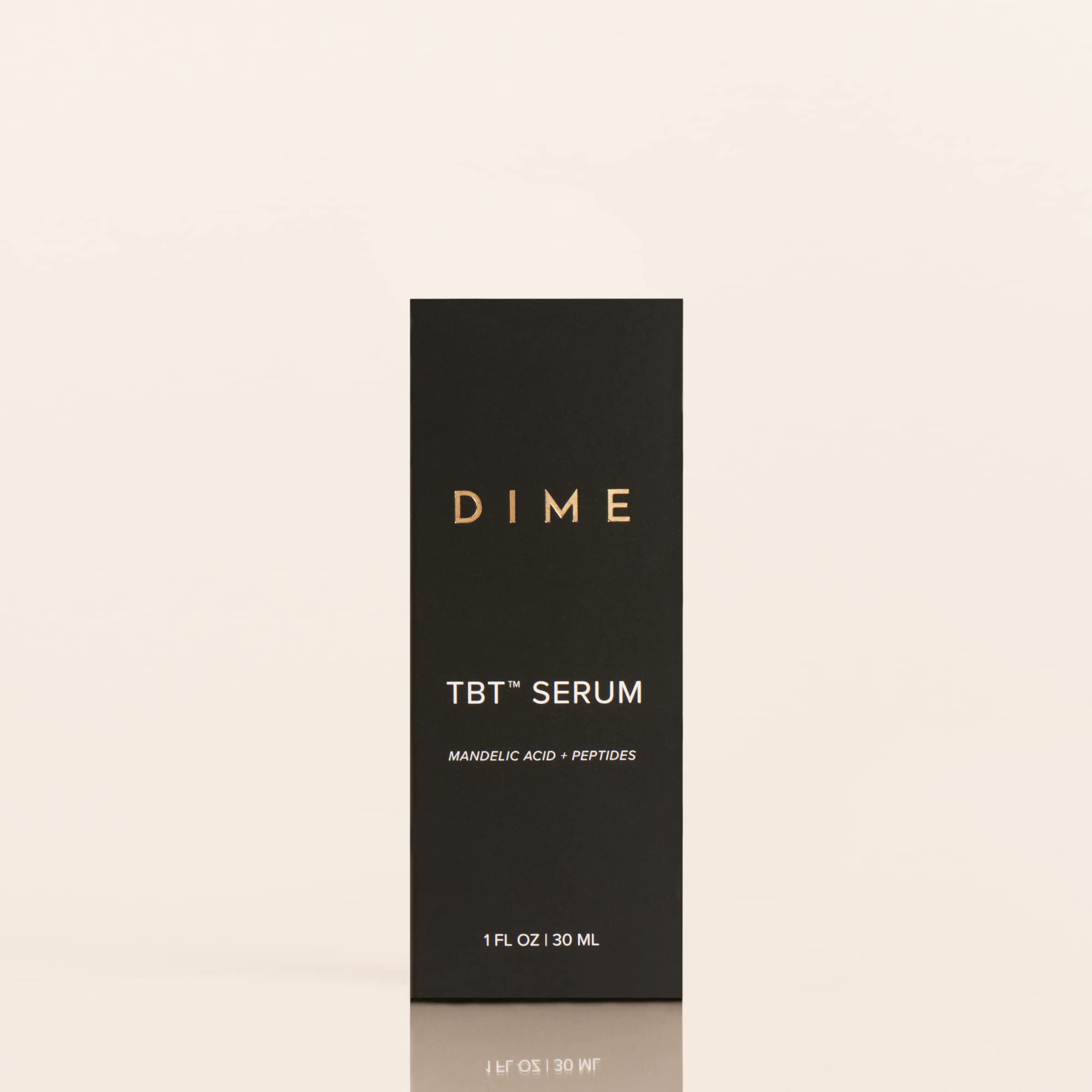DIME Beauty TBT Serum – Hydrating Anti-Aging Serum with Niacinamide & Mandelic Acid, 1 oz