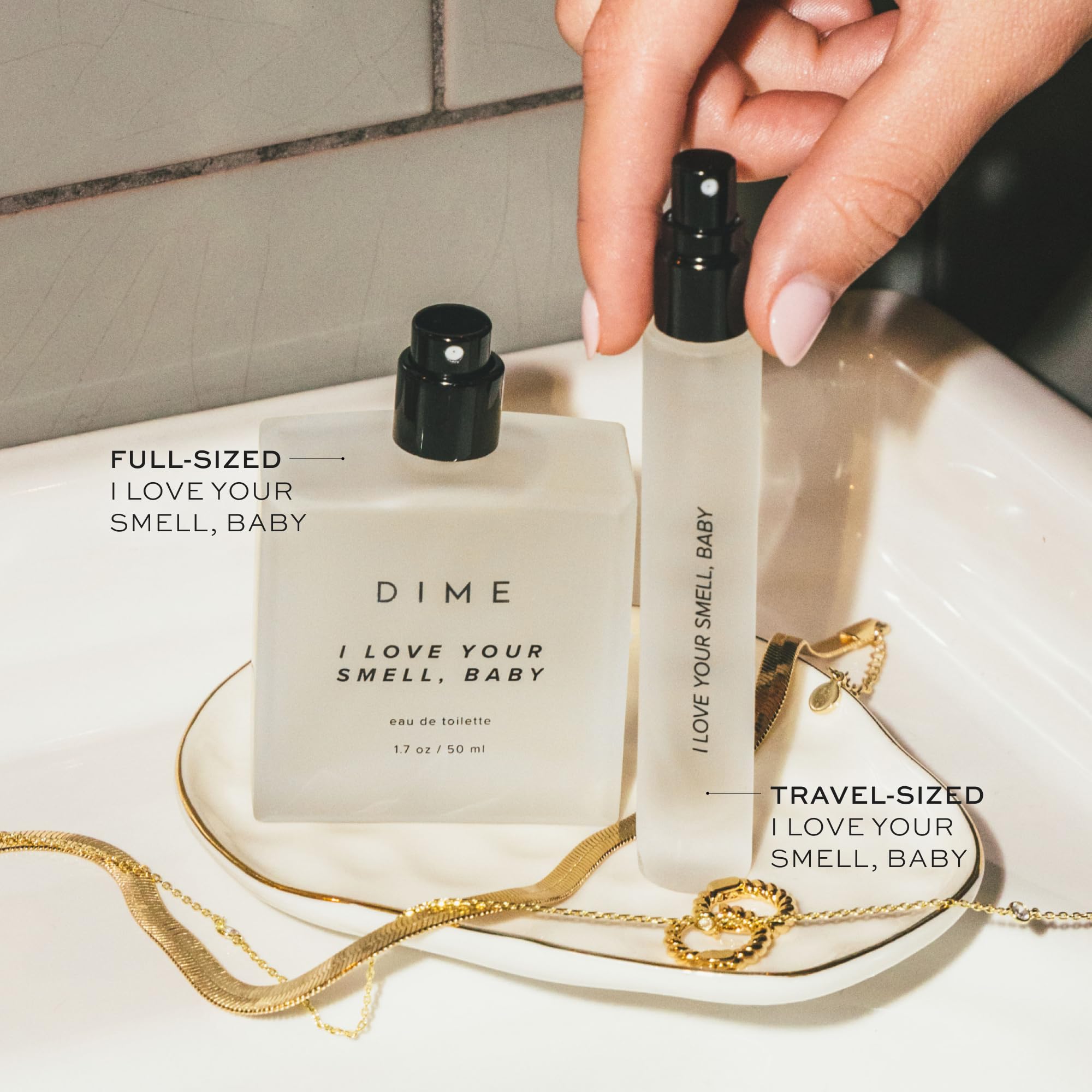 DIME Beauty Perfume I Love Your Smell Baby 0.34 oz / 10 ml | Sweet Floral Scent