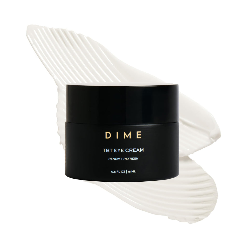 DIME Beauty TBT Eye Cream 0.5 oz (15 ml) – Bakuchiol, Deep Hydration, Gentle Anti-Aging