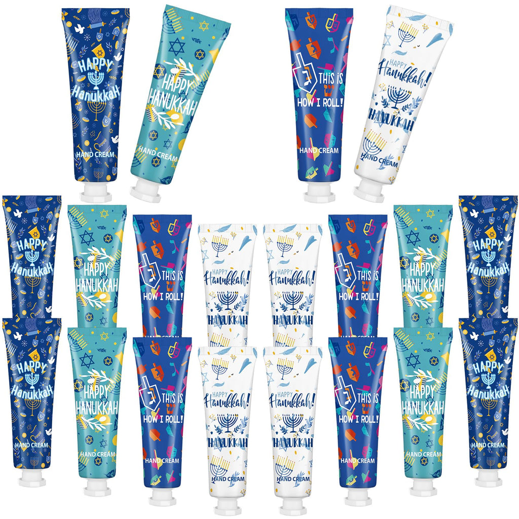 Dimsile 20 Pcs Jewish Themed Hand Cream Gift Set — Travel Size Party Favors