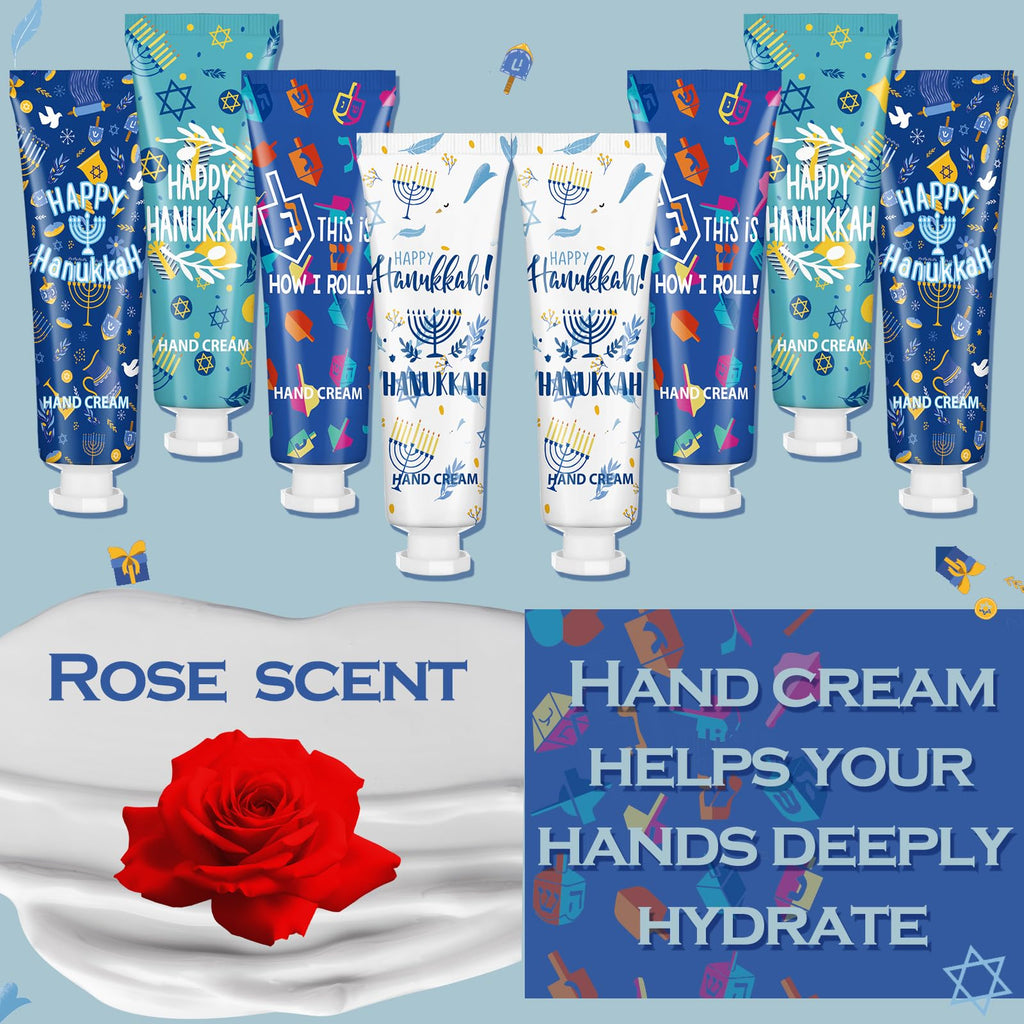 Dimsile 20 Pcs Jewish Themed Hand Cream Gift Set — Travel Size Party Favors