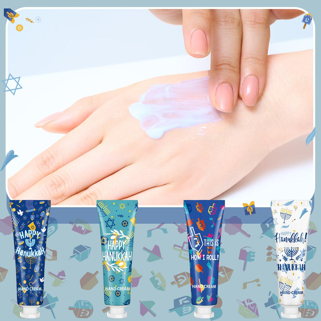 Dimsile 12-Piece Jewish Themed Hand Cream Gift Set – Travel-Size Bulk Party Favors