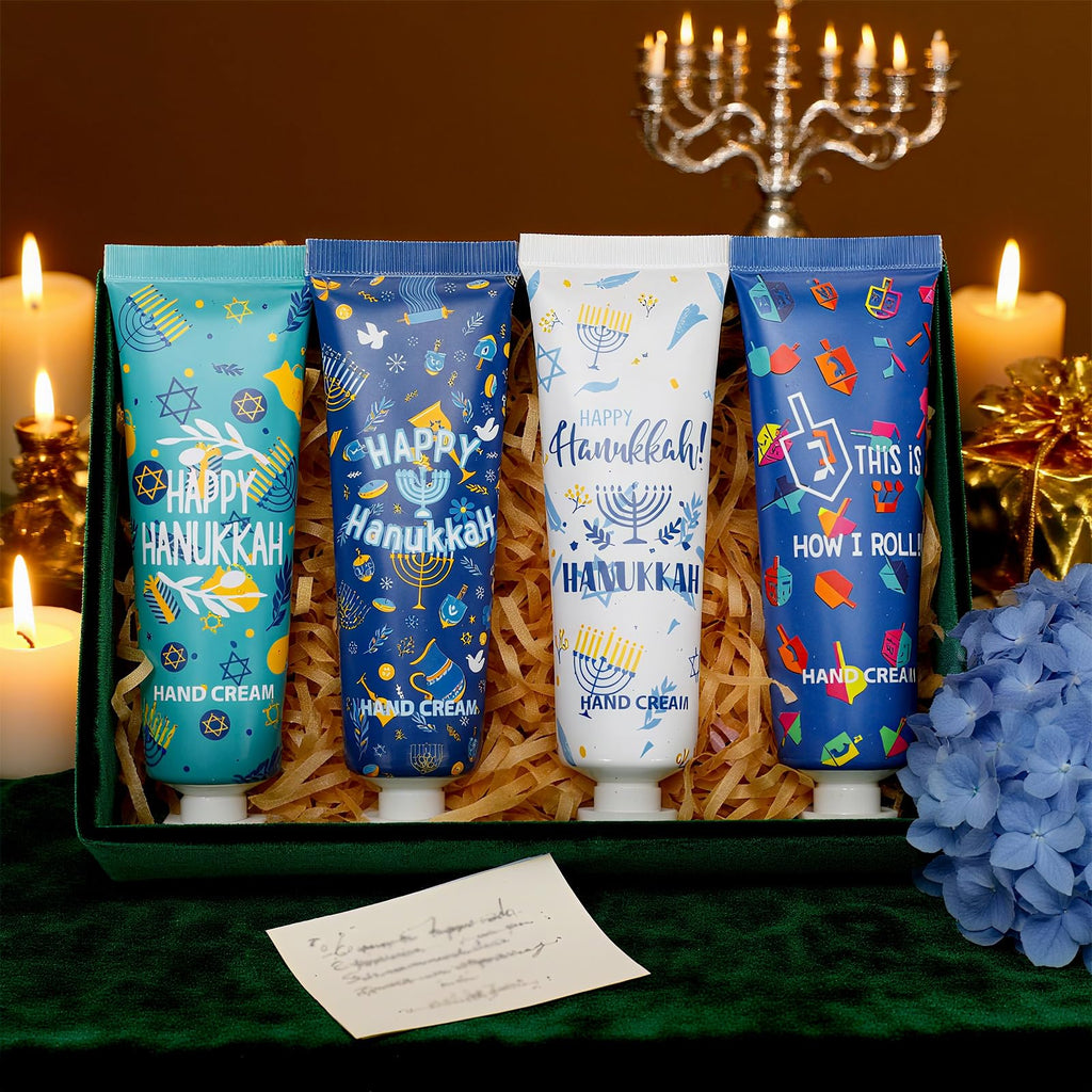 Dimsile 20 Pcs Jewish Themed Hand Cream Gift Set — Travel Size Party Favors