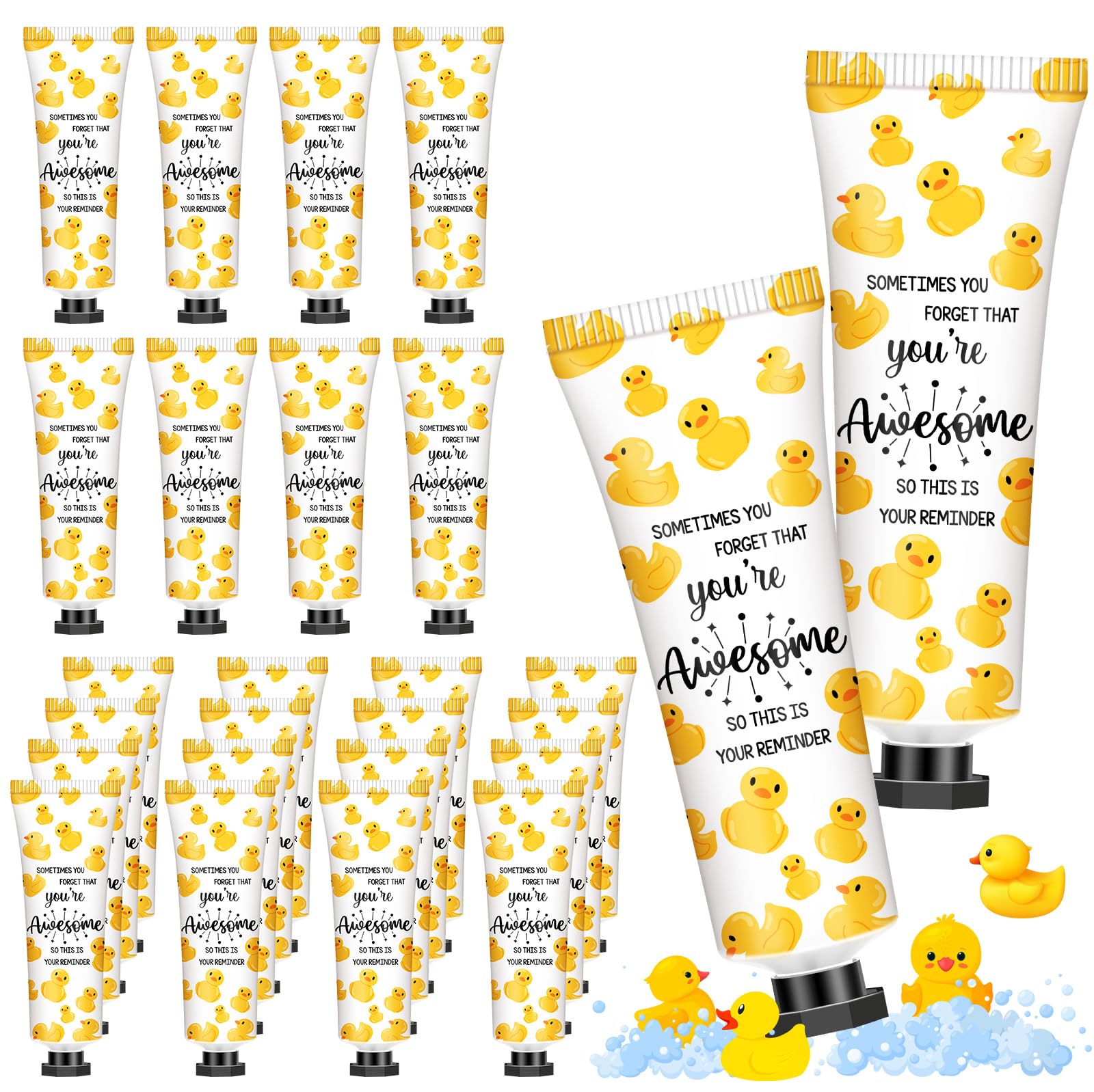 Dimsile 24-Pack Positive Duck Hand Cream Bulk – Coworker Appreciation Gifts